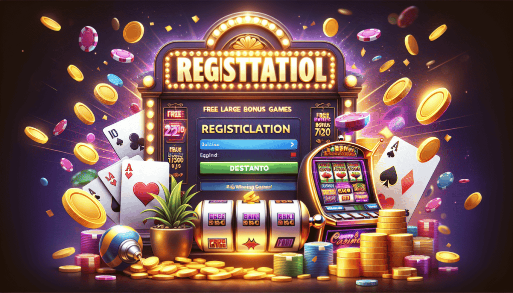 Registriraj se za besplatne bonus igre online casino
